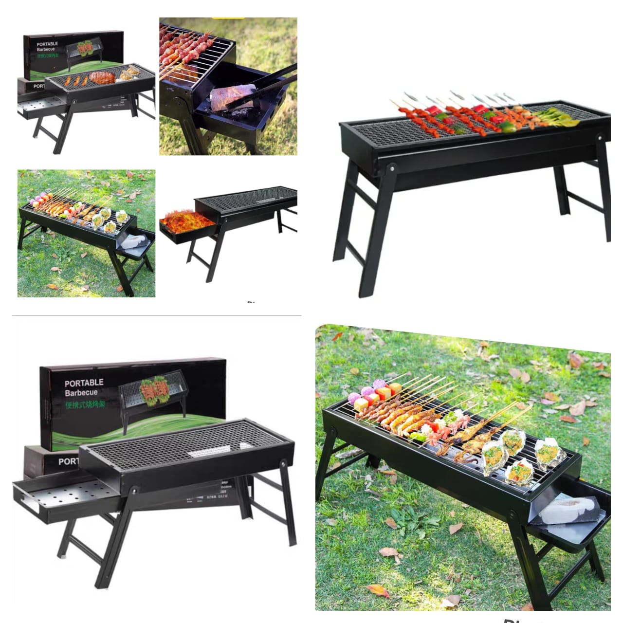 BARBECUE PORTABLE ET PLIABLE
