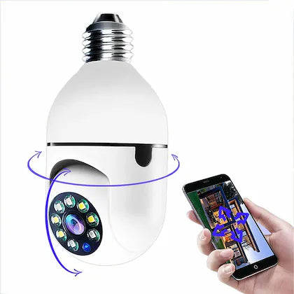 CAMERA DE SURVEILLANCE à AMPOULE
